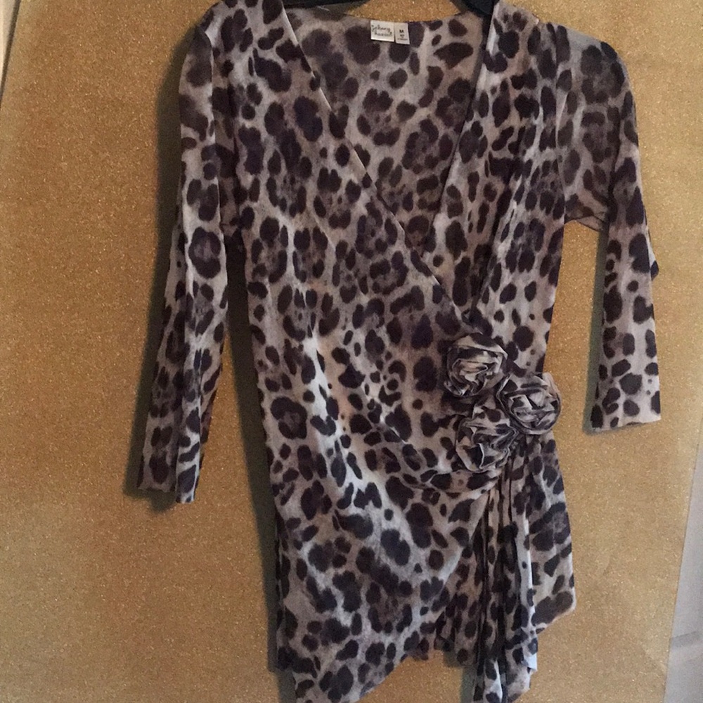 Animal print Dressy blouse